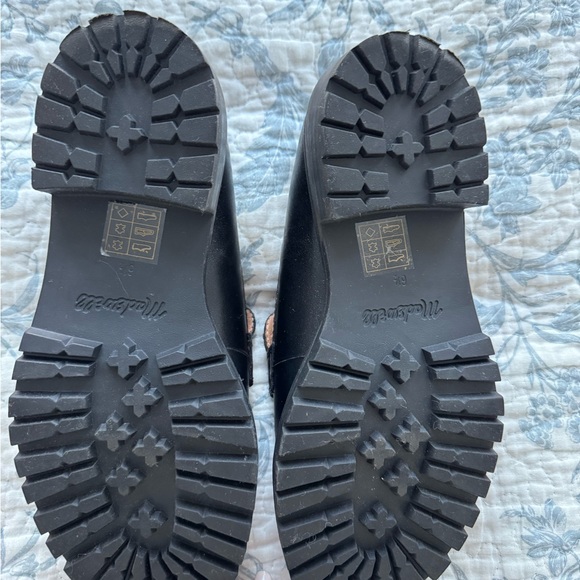 Madewell Black Leather Loafers - Picture 6 of 8